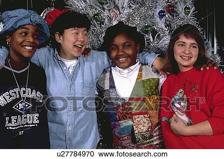 christmas, mixed, leader, youth, teens, racially View Large Photo Image Stock Image - christmas, mixed, leader, youth, teens, racially. Fotosearch