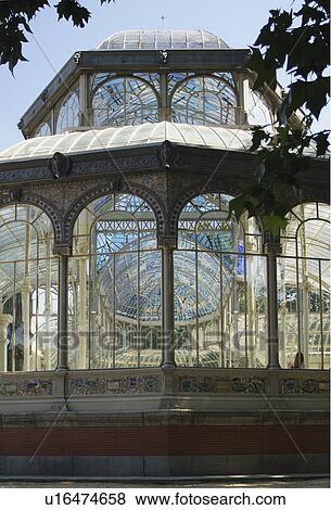 cristal, madrid, retiro, parque, palacio View Large Photo Image Stock Photo - cristal, madrid, retiro, parque, palacio. Fotosearch