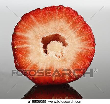 cut, glass, reflected, strawberry, half View Large Photo Image Stock Photography - cut, glass, reflected, strawberry, half. Fotosearch