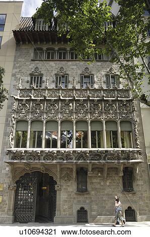 designed, baro, building, modernist, quadras, palau View Large Photo Image Stock Image - designed, baro, building, modernist, quadras, palau. Fotosearch