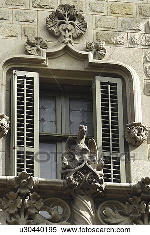 designed, baro, building, modernist, quadras, palau View Large Photo Image Stock Photography - designed, baro, building, modernist, quadras, palau. Fotosearch