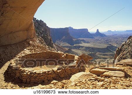 Stock Image - district, park, desert, overlooking, rock, geology. Fotosearch