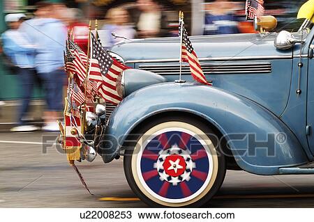 driving, car, regalia, flags, adorned, classic View Large Photo Image Stock Image - driving, car, regalia, flags, adorned, classic. Fotosearch
