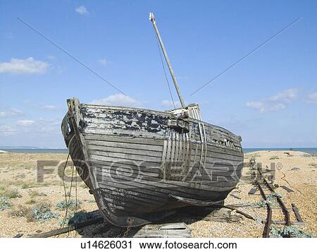 england, fishing, kent, dungeness, boat, abandoned View Large Photo Image Stock Image - england, fishing, kent, dungeness, boat, abandoned. Fotosearch