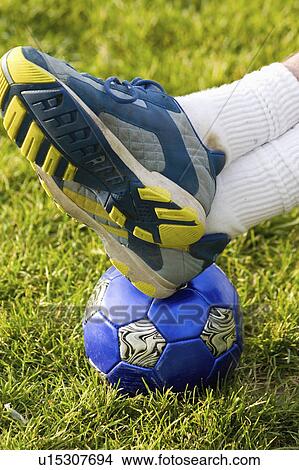 field, resting, carondelet, ball, soccer, feet View Large Photo Image Picture - field, resting, carondelet, ball, soccer, feet. Fotosearch