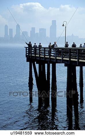 fishing, fog, cities, seattle, county, sound View Large Photo Image Stock Photo - fishing, fog, cities, seattle, county, sound. Fotosearch
