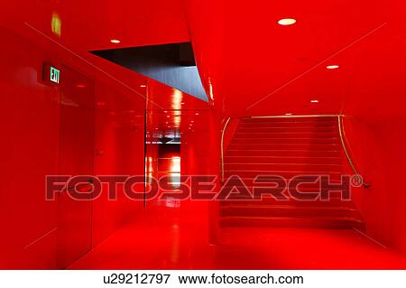 floor, red, meeting, archtiecture, interior, bright View Large Photo Image Stock Photo - floor, red, meeting, archtiecture, interior, bright. Fotosearch