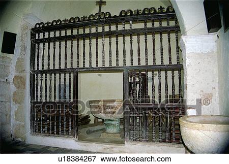 font, church, hispanic, mexican, baptismal View Large Photo Image Stock Photo - font, church, hispanic, mexican, baptismal. Fotosearch