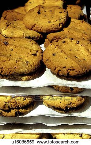 food, raisin, tray, bakery, cookies, oatmeal View Large Photo Image Stock Photo - food, raisin, tray, bakery, cookies, oatmeal. Fotosearch