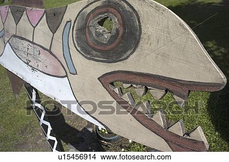Picture - gallery, fish, arthouse, outside, sign, artistic. Fotosearch