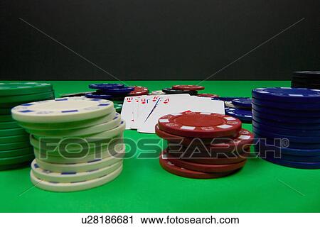 Stock Image - game, winner, poker, hand, winning, real. Fotosearch