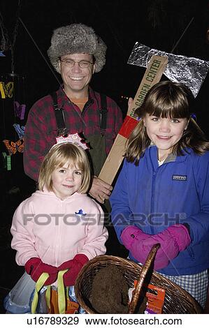 Stock Photo - halloween, treaters, father, bunion, paul, trick. Fotosearch
