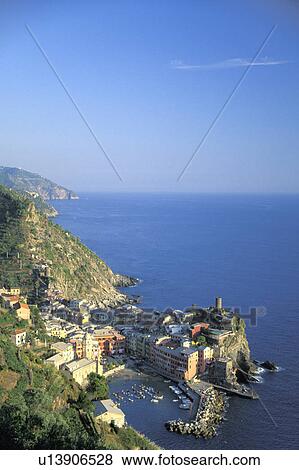 italia, italy, europe, village, fishing, vernazza View Large Photo Image Stock Photo - italia, italy, europe, village, fishing, vernazza. Fotosearch
