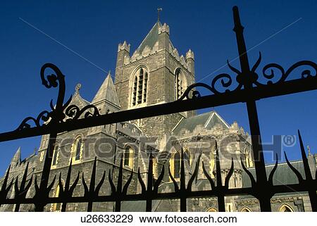Stock Photo - its, church, one, ireland, dublin, christ. Fotosearch