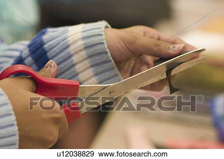 kid, paper, cutting, age, child View Large Photo Image Stock Photo - kid, paper, cutting, age, child. Fotosearch