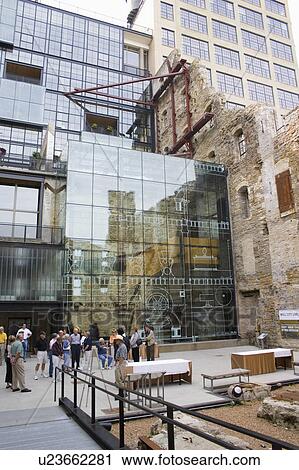 Stock Image - minnesota, mill, minneapolis, museum, city, courtyard. Fotosearch