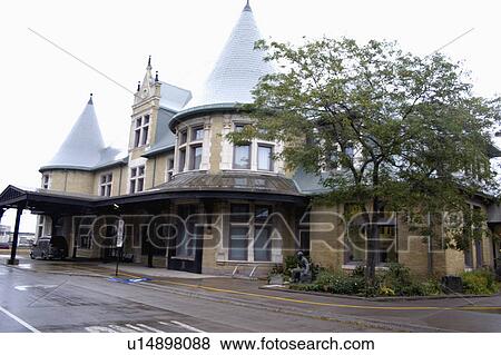 Stock Photo - minnesota, superior, duluth, museum, railroad, lake. Fotosearch