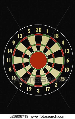 Stock Photo - miss, board, eye, bills, huge, dart. Fotosearch