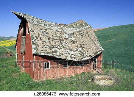 palouse, red, countryside, road, barn, old View Large Photo Image Stock Image - palouse, red, countryside, road, barn, old. Fotosearch