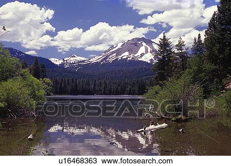 Stock Image - park, lassen, national, volcano, volcanic, mt. Fotosearch