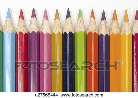Picture - pattern, colored, symmetric, forming, pencils, brightly. Fotosearch