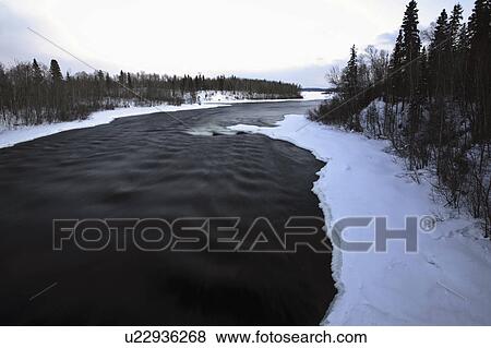 rapids, spring, early, otter View Large Photo Image Stock Photo - rapids, spring, early, otter. Fotosearch