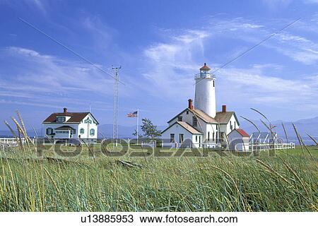 refuge, sequim, national, lighthouse, light, county View Large Photo Image Stock Image - refuge, sequim, national, lighthouse, light, county. Fotosearch