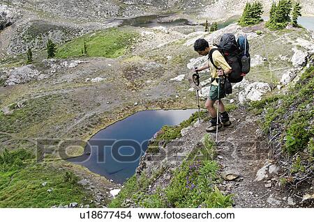 released, down, hiking, male, model View Large Photo Image Picture - released, down, hiking, male, model. Fotosearch