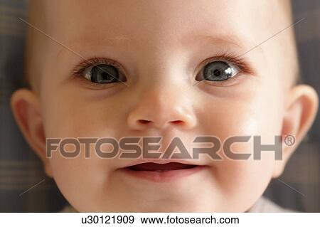 Stock Photo - released, girl, baby, model. Fotosearch