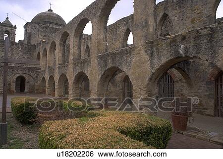 san, stone, mission, walls, arches, old View Large Photo Image Stock Photograph - san, stone, mission, walls, arches, old. Fotosearch