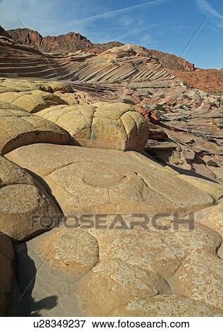 Stock Photo - sandstone, wind, blm, wave, abstract. Fotosearch