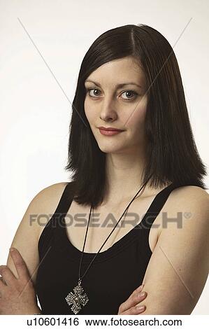 Stock Photograph - saskatchewan, model, jaw, moose, posing, lovely. Fotosearch