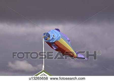 Stock Photo - saskatchewan, school, scenic, sign, division, windsock. Fotosearch