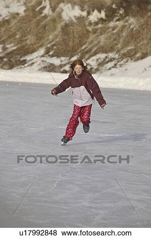 saskatchewan, skating, jaw, moose, outdoors, girl View Large Photo Image Stock Photo - saskatchewan, skating, jaw, moose, outdoors, girl. Fotosearch