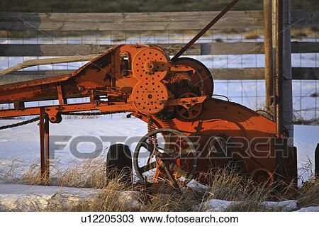 Stock Image - saskatchewan, type, scenic, machinery, farm, unknown. Fotosearch
