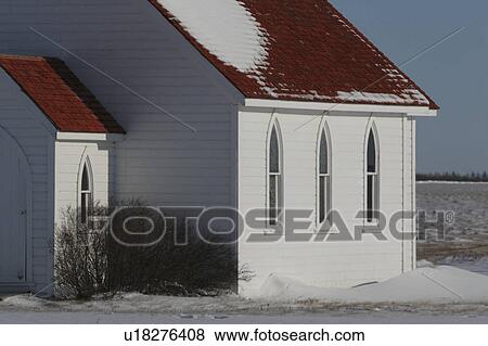 Stock Photo - scenic, anglican, tuxford, church, country, columba. Fotosearch