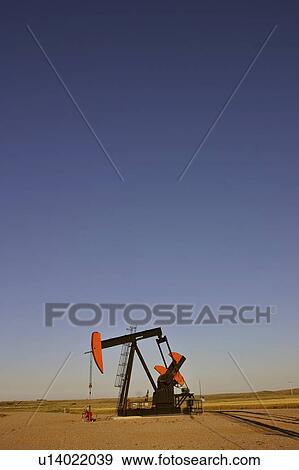 Stock Photo - southern, jack, scenic, oilfields, weyburn, pump. Fotosearch