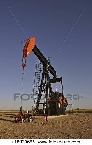 Stock Photography - southern, jack, scenic, oilfields, weyburn, pump. Fotosearch