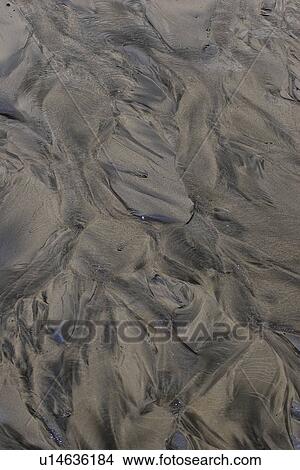 Picture - stewart, sand, bay, moon, half, patterns. Fotosearch