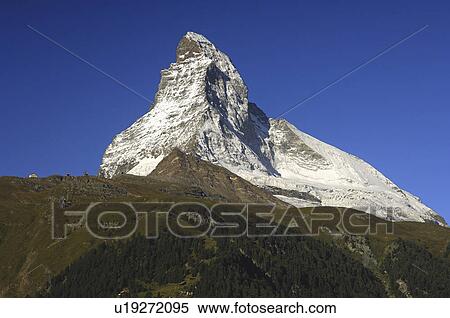 Stock Photography - switzerland, mont, valais, zermatt, cervin, matterhorn. Fotosearch