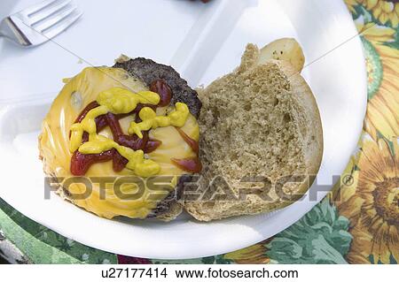 usa, catsup, minnesota, clitherall, cheeseburger, mustard View Large Photo Image Picture - usa, catsup, minnesota, clitherall, cheeseburger, mustard. Fotosearch