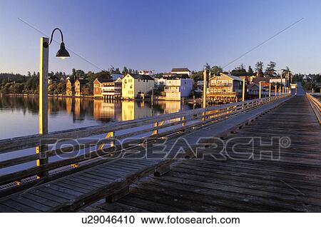 village, waterfront, washington, sunrise, pier, coupeville View Large Photo Image Stock Image - village, waterfront, washington, sunrise, pier, coupeville. Fotosearch
