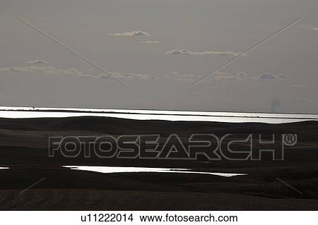 Picture - wives, pothole, saskatchewan, lake, old. Fotosearch