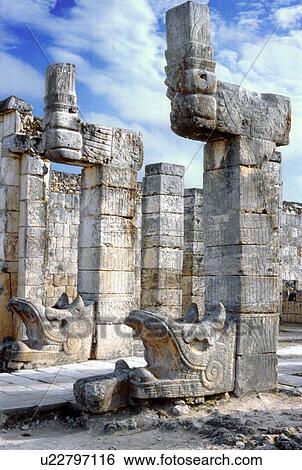 Stock Photograph - yucatan, chichen, hispanic, mexico, itza, prehispanic. Fotosearch