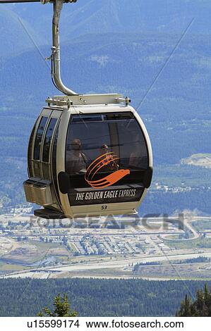 The Golden Eagle Express Gondola At Kicking Horse Mountain