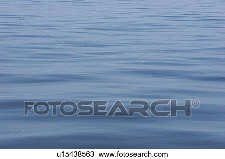 Stock Image - Abstract detail of calm sea surface, Isle of Mull, Western Scotland. Fotosearch