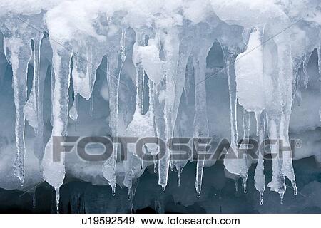 Iceberg detail in and around the Antarctic Peninsula during the summer months. More icebergs are being created as global warming is causing the breakup of major ice shelves and glaciers. View Large Photo Image Stock Photo - Iceberg detail in and around the Antarctic Peninsula during the summer months. More icebergs are being created as global warming is causing the breakup of major ice shelves and glaciers.. Fotosearch