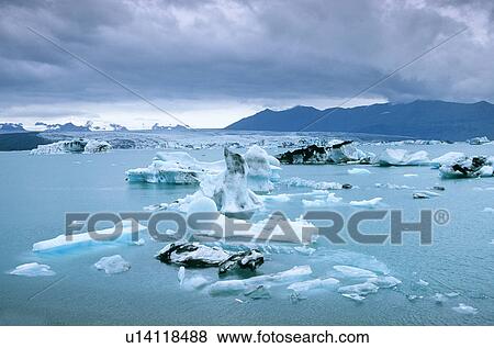 Jokulsarlon glacial lagoon. Iceland View Large Photo Image Stock Photo - Jokulsarlon glacial lagoon. Iceland. Fotosearch