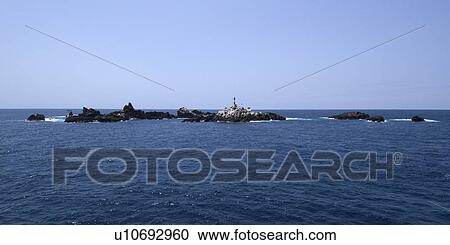 Panoramic view of St. Peter and St. Paul's rocks, Brazil, Atlantic Ocean View Large Photo Image Stock Image - Panoramic view of St. Peter and St. Paul's rocks, Brazil, Atlantic Ocean . Fotosearch