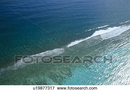 Reef line. Cayman Islands. View Large Photo Image Stock Photo - Reef line. Cayman Islands.. Fotosearch